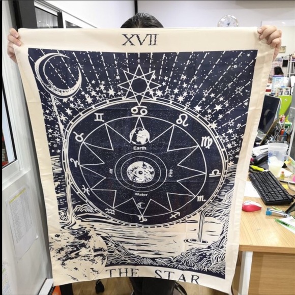 Wall Decor Tapestry Astrology Horoscope Signs - Picture 4 of 4